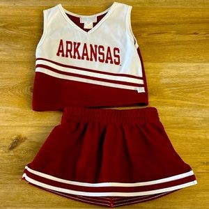 Razorback cheer outfit